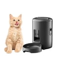 thumbnail image 3 of Comedero automático inteligente WIFI de 2 litros con botón, dispensador de comida para gatos y perros, para comida seca, croquetas y otros alimentos., 3 of 5