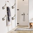 thumbnail image 4 of Roofei Heavy Duty Dual Coat Hooks(10 Pack) - Retro Double Hooks Utility Double Hooks Coat Hanger Wall Mounted with Screws for Coat,Scarf and Robe Hooks, 4 of 5