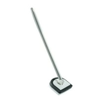 16" Tile Tub Scrubber Brush with Long Handle and Sponge Heads -No Scratch Shower Scrubber for Cleaning Bathroom Kitchen Toilet Wall,Bathtub,Sink, Bathroom Cleaning Brush, Shower Cleaner Brush