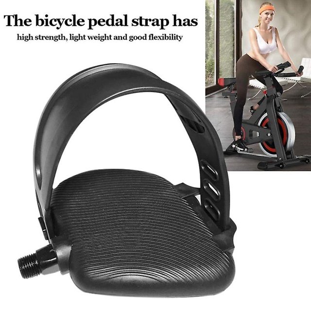 1 par de pedales de bicicleta con escalones ajustables para bicicleta estática con Clip para dedo del pie de bicicleta de gimnasio en casa montaje de bicicleta de montaña Banban ShuxiuWang 8390613435682