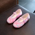 thumbnail image 1 of Zapatos bordados Hanfu, zapatos de tela para niños, zapatos de baile, zapatos bordados de traje tradicional de estilo étnico, zapatos para niños, zapatos de actuación, 1 of 6