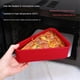 thumbnail image 3 of Pizza Leftover Storage Container,Reusable Pizza Slicone Container,Silicone Food Container, C, 3 of 5