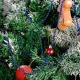 thumbnail image 4 of 100 Feet Christmas Tree Beads, Christmas Tree Garland Decoration, Plastic Hanging Beads Garland Chain Roll for Xmas Home Mantle Fireplace Wreath Christmas Tree DIY Decoration Supplies, 4 of 13