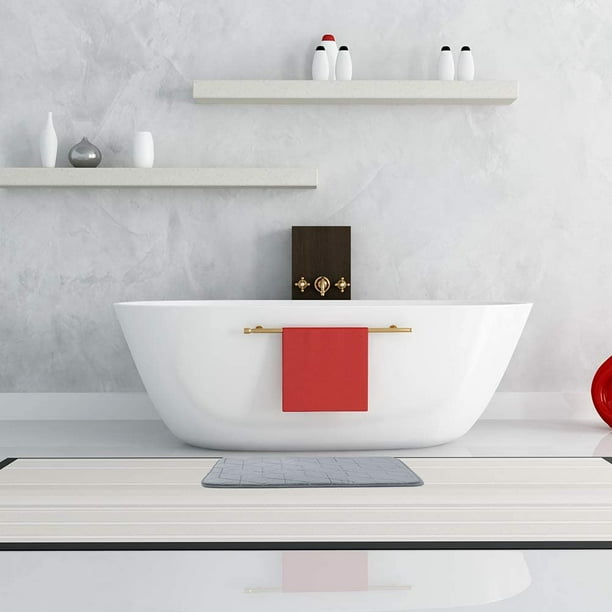 Large white bathroom rugs deals