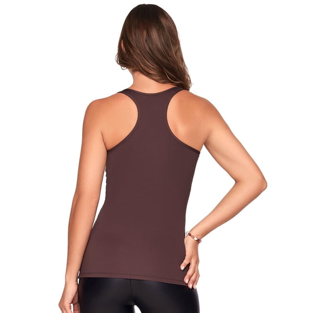Top racerback Ilusión 4488 cafe M