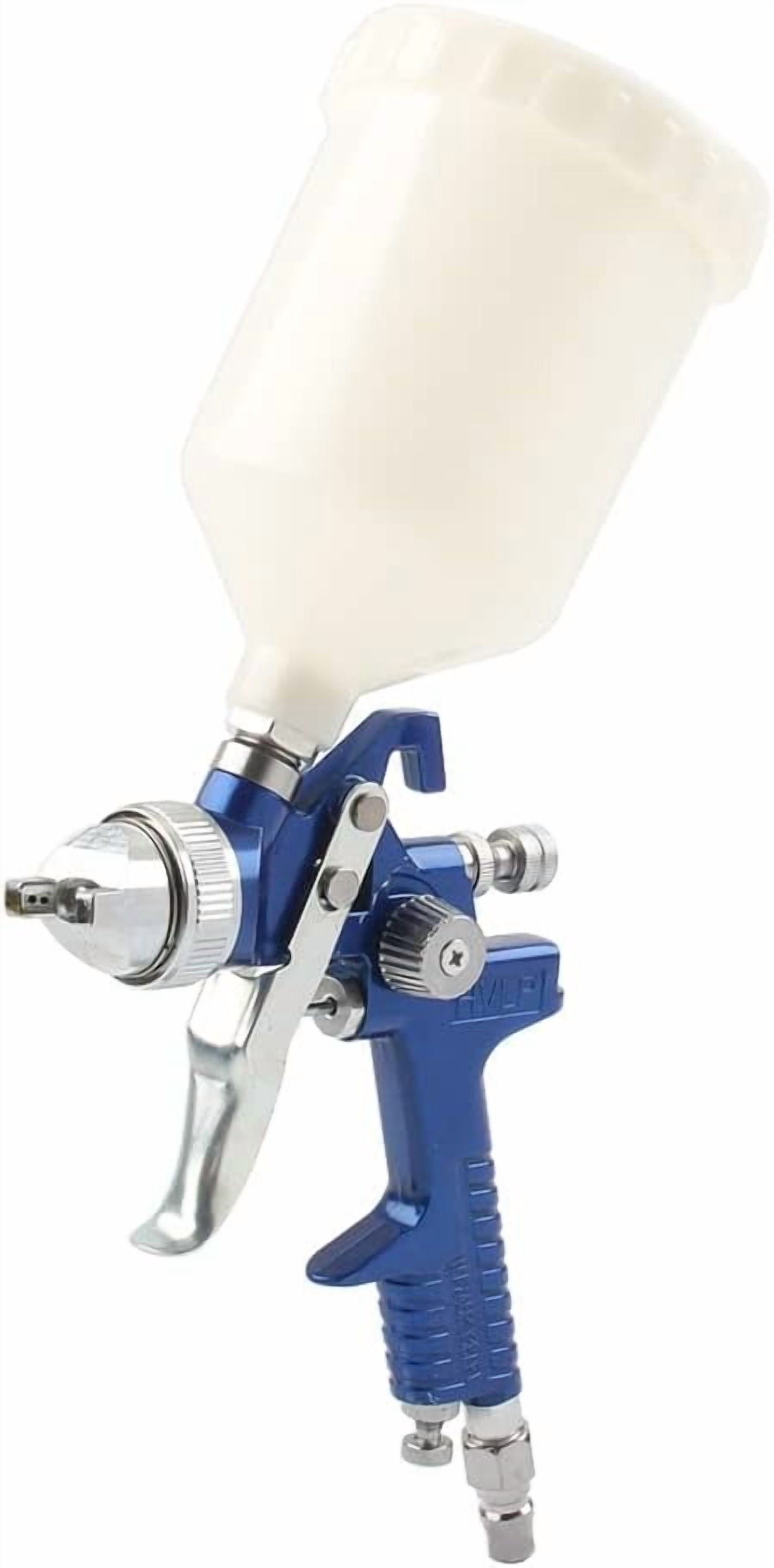 Gamvdout HVLP H827 Spray Airbrush 600ml Cup 1.7mm Nozzle For Gravity Professional HVLP Air Paint Spray Auto Car Detail Touch Up Sprayer