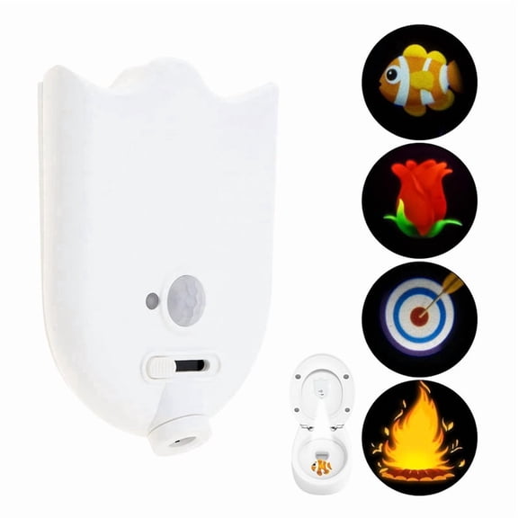 Motion Sensor Toilet Night Light, Motion Sensor Light for Bowls, Motion Activated Toilet Night Light, for Bathroom