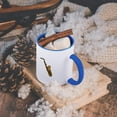 thumbnail image 5 of 3dRose, saxophone abstract detailed, 11oz Two-Tone Blue Mug, 5 of 7