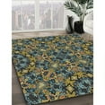 thumbnail image 2 of Ahgly Company Indoor Rectangle Patterned Charcoal Black Novelty Area Rugs, 8' x 12', 2 of 6