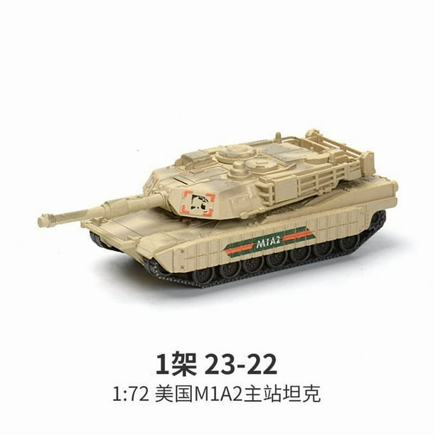 Bloques de construcción de tanque de batalla principal multiusos, serie militar creativa, M1A2, modelo de Buggy The Tiger Hell, juguetes para niños, regalos de navidad,NO.23-22( in bag )