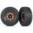 thumbnail image 2 of Traxxas 8472 Tire/Wheels Desert Racer Wheels,Black w/Orange Beadlock,Goodrich, 2 of 2