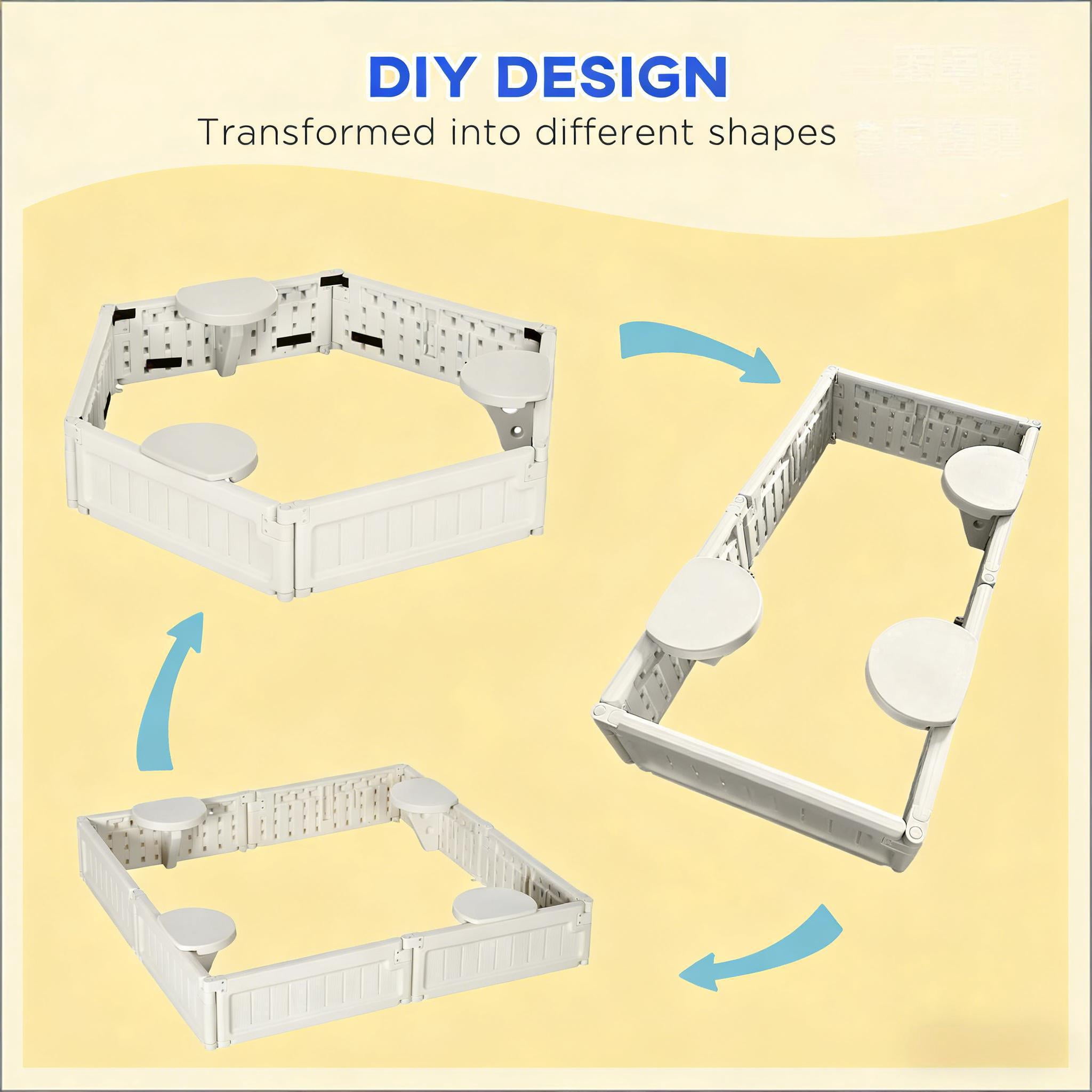 Kids Outdoor Sandbox