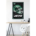 thumbnail image 4 of NFL New York Jets - Neon Helmet 23 Wall Poster, 22.375" x 34", 4 of 4
