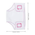 thumbnail image 2 of SEWCHICS 4 Pcs Accessoires de Couches de Poupée en Tissu Réutilisables pour Jeux de Rôle Enfants, 2 of 8
