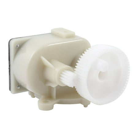 Unique Bargains White Plastic Replacement Wall Fan Motor Gear Box for Home Electric