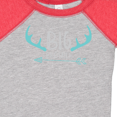 thumbnail image 4 of Inktastic Big Brother, Deer Antlers, Arrow - Blue Gray Boys Baby Bodysuit, 4 of 5