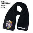 thumbnail image 1 of Undertale Sans-bufanda de invierno para hombres y mujeres, chal cálido con estampado de calavera y corazón rojo, suave, Cosplay, Unisex Fivean unisex, 1 of 2