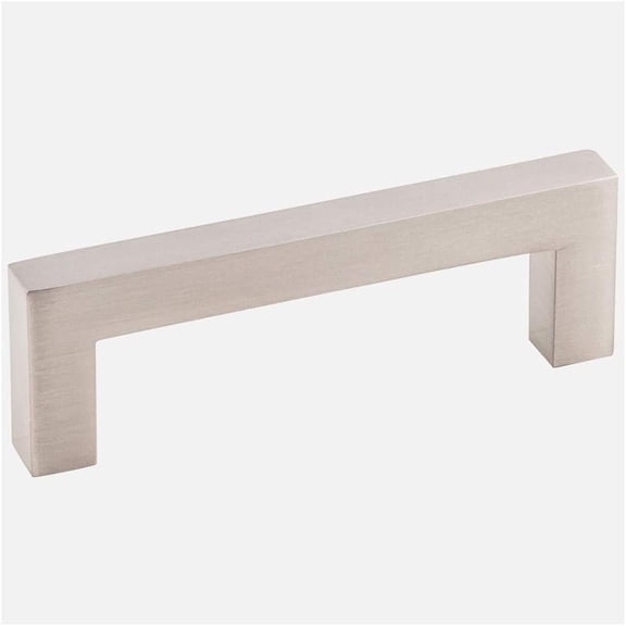 KasaWare K7063SN-8 Square Bar Pull, Satin Nickel - 8 Pack