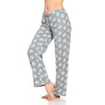 thumbnail image 1 of DARESAY Women's Super-Soft Plush Fleece Pajama Bottoms/Printed Lounge Pants, 1 of 4