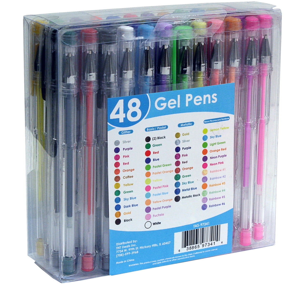 Premium Gel Pens 48/PkgAssorted