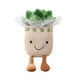 thumbnail image 5 of Muñeca de peluche, simulación de planta, decoración interior en maceta, 25 cm, 5 of 5