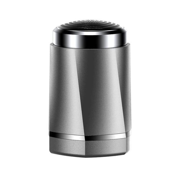Mini afeitadora eléctrica, Afeitadora eléctrica a prueba de agua Fácil 1 botón Tamaño de bolsillo Afeitadora para barba Afeitadora recargable Afeitado Estilo A Mini afeitadora eléctrica