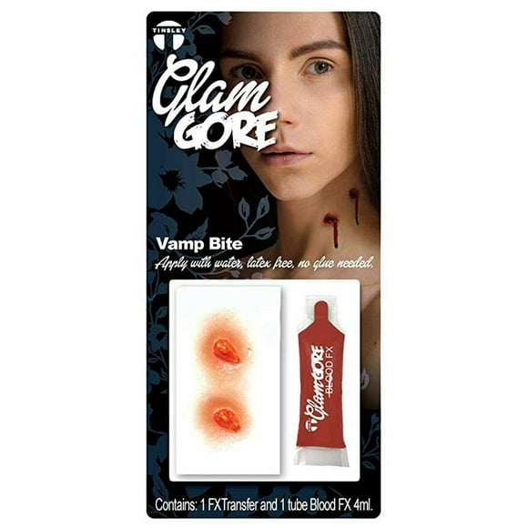 Tinsley Transfers Prothétique Moyenne Glam Gore Empreinte Morsure Kit de Transfert 3D FX