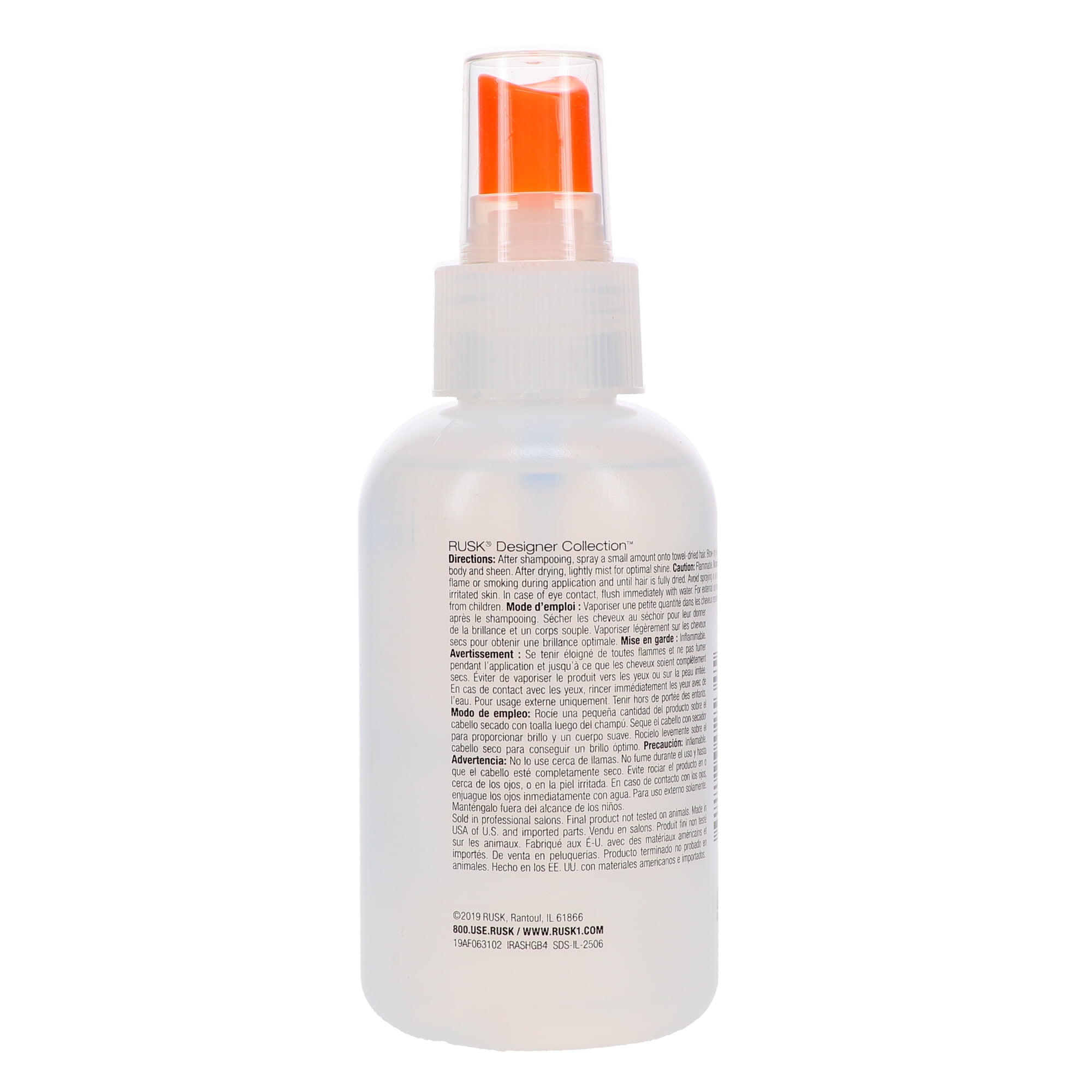 Rusk Shining Sheen and Movement Myst 4.2 fl Oz
