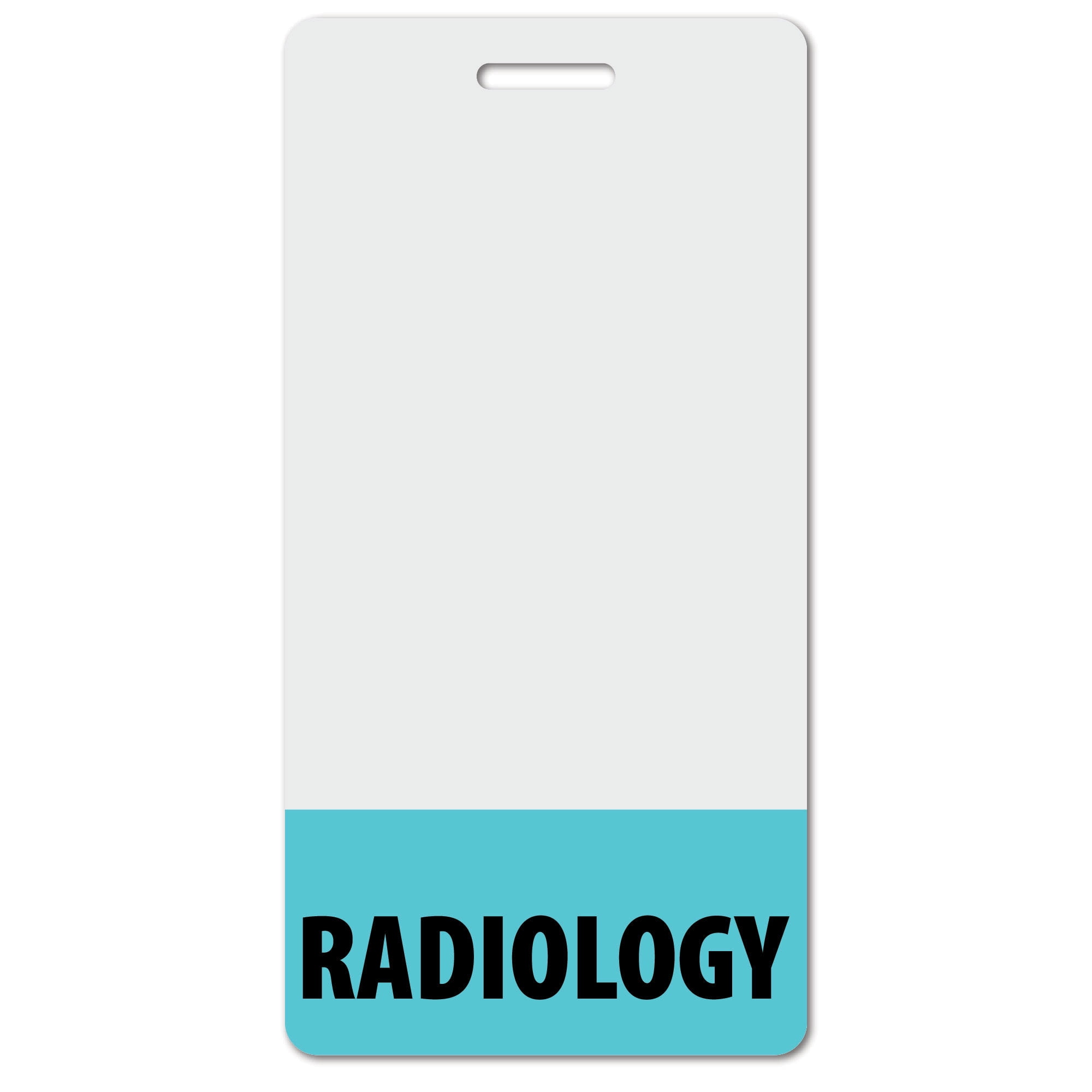RADIOLOGY Heavy Duty Vertical Teal (5 pack) Spill & Tear Proof Cards 2 Sided USA Printed