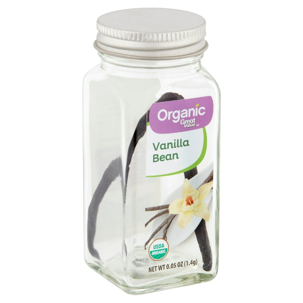 Great Value Organic Vanilla Bean, 0.05 oz