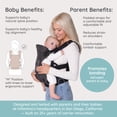 thumbnail image 5 of Infantino Flip 4-in-1 Convertible Baby Carrier, Carbon Black, Adjustable Carry Positions, 8-32 lbs, 5 of 10