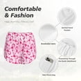 thumbnail image 4 of Honeii Breast Cancer Ribbons Awareness Print a Double-Layered Women's Running Short, Ideal for Gym, Tennis, and Various Activities, Complete with a Practical Pocket-Large, 4 of 7