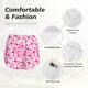 thumbnail image 4 of Balery Breast Cancer Ribbons Awareness Pantalones cortos deportivos para mujer con forro y dos bolsillos, elásticos, para entrenamiento, gimnasio, yoga-Small, 4 of 7