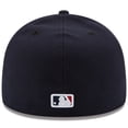 thumbnail image 5 of Men's New Era Navy Atlanta Braves Road Authentic Collection On-Field 59FIFTY Fitted Hat, 5 of 6