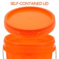thumbnail image 4 of 2Pcs Plastic Pail Handheld Paint Pail Paint Container Paint Packaging Bucket Paint Storage Bucket, 4 of 9