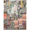 thumbnail image 2 of SAFAVIEH Aspen Algernon Abstract Geometric Wool Runner Rug, Ivory/Black, 2'3" x 13', 2 of 10