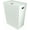 White, variant on Ws Bath Collections Ecopelle 2263 Ecopelle Leather Laundry Basket - Gold