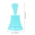 thumbnail image 2 of EeaseMX Desatascador de inodoros, fregaderos de cocina, desagües, limpiador azul (azul cielo), 2 of 8