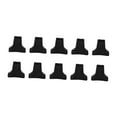 thumbnail image 1 of 10 piezas de cuerdas de seguridad con tope, anillo fijo negro, conector de cintas exprés para deportes al libre, dispositivo de posicionamiento, 1 of 8