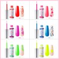thumbnail image 5 of Gellen Gel Liner Nail Polish, 6 Colors Red Pink Green Nail Art Gel Nail Polish Set, Gel Polish Soak Off UV Cure Gel Built Thin Nail Brush Valentine's Day Gifts for Women, 5 of 9