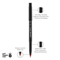 thumbnail image 3 of uniball ONYX Stick Rollerball Pens, Micro Point, 0.5mm, Red Ink, 12 Count, 3 of 7