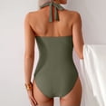 thumbnail image 3 of WILLBEST Traje de Baño Mujer control Abdomen Traje de Baño Sexy con Cuello En V Profundo para Mujer, 3 of 4