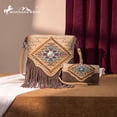 thumbnail image 7 of Montana West Women's Western Style Crossbody Bag Chic Purse for Fashionable Outings, Tan, 7 of 7