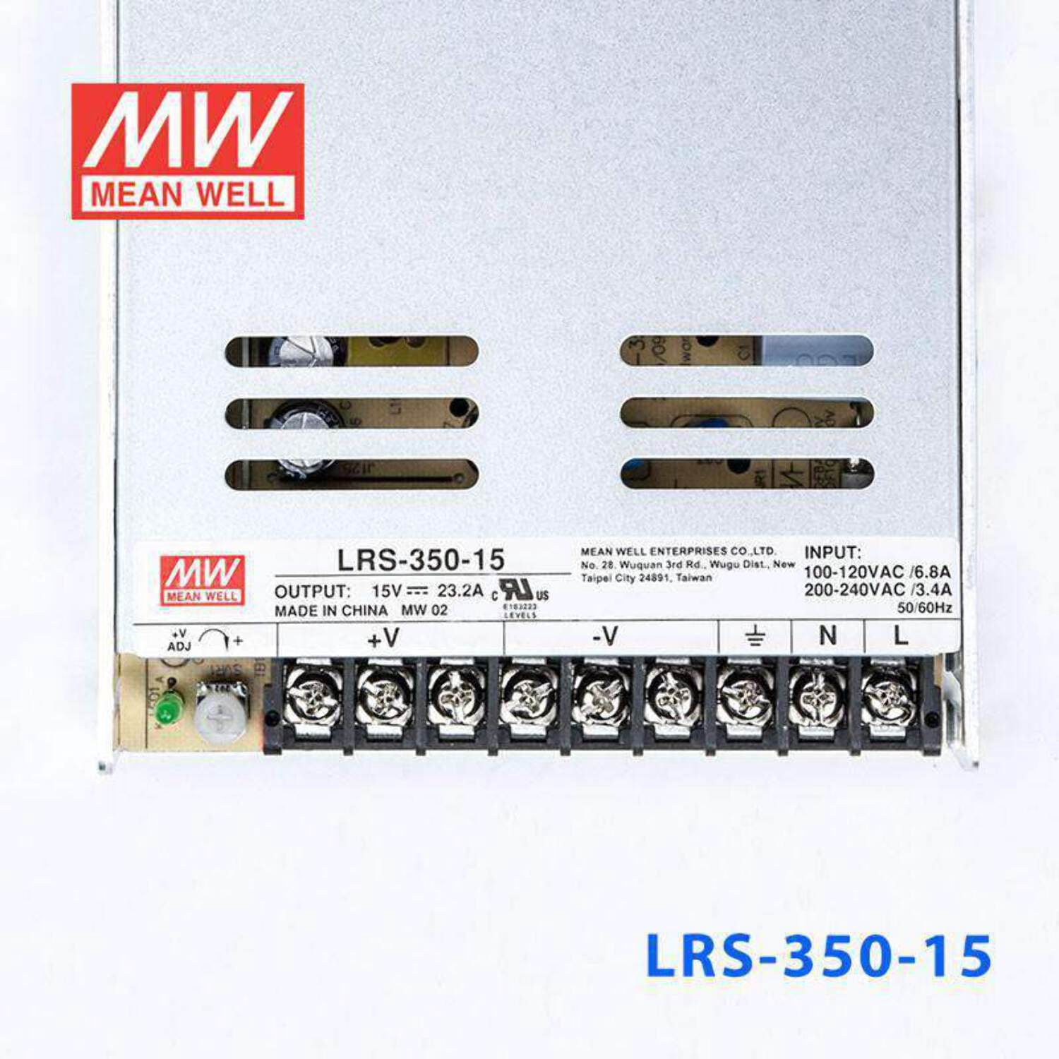 Mean Well LRS-350-15 Power Supply 350W 15V