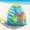 Green, variant on Large Breathable Mesh Drawstring Beach Bag Sandproof Pool Toy Storage Tote with Shoulder Strap Portable Swim Wet Clothes Shells Carrier