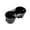 Gray, variant on ZPAQI Silicone Cup Holder Insert Drink Holder Insert Silicone Cup Stand for Car