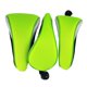 thumbnail image 2 of 3x Cubiertas de cabeza de poste de eje de palo de golf 1 3 5 Cubiertas de cabeza de golf Accesorios para el conductor Verde Soledad Cubierta de la cabeza del palo de golf, 2 of 9