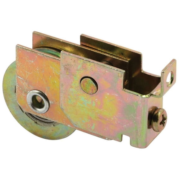 1-1/4 in. Steel F-Tab Style Roller with Ball Bearing