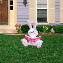 Easter Airblown Easter Bunny Walmart Com