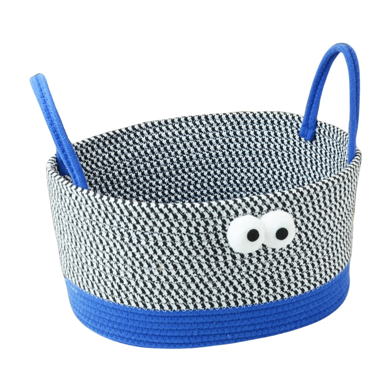 Rbaofujie College Dorm Storage Desktop Storage Basket Woven Storage Basket Cotton Thread Storage Basket Plastic Drawer Storage